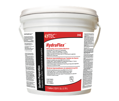 TEC 316 HydraFlex Waterproofing Crack Isolation Membrane